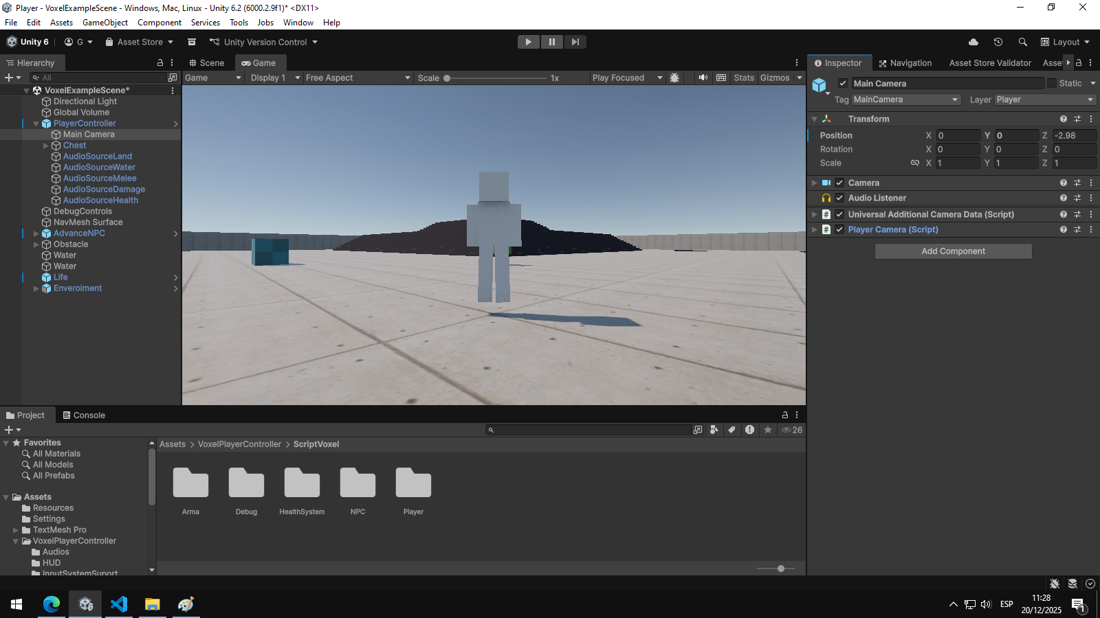 Player Controller Camera