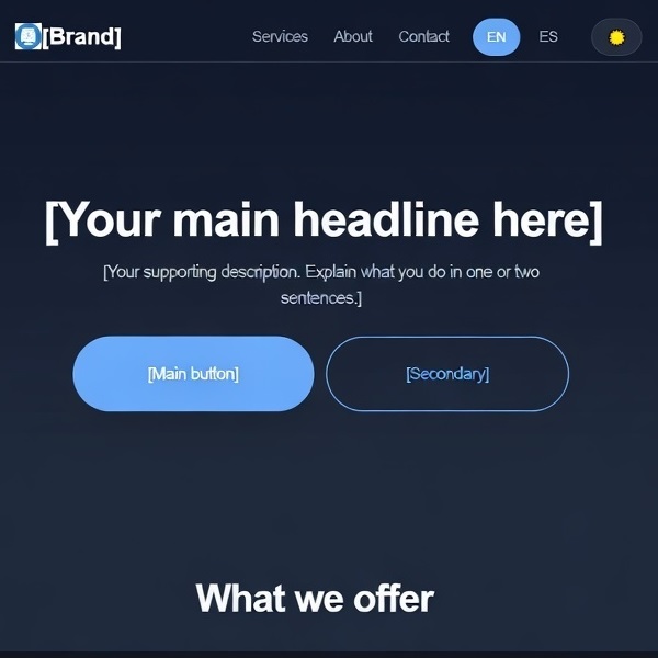 ProductX - Professional HTML Landing Page Template