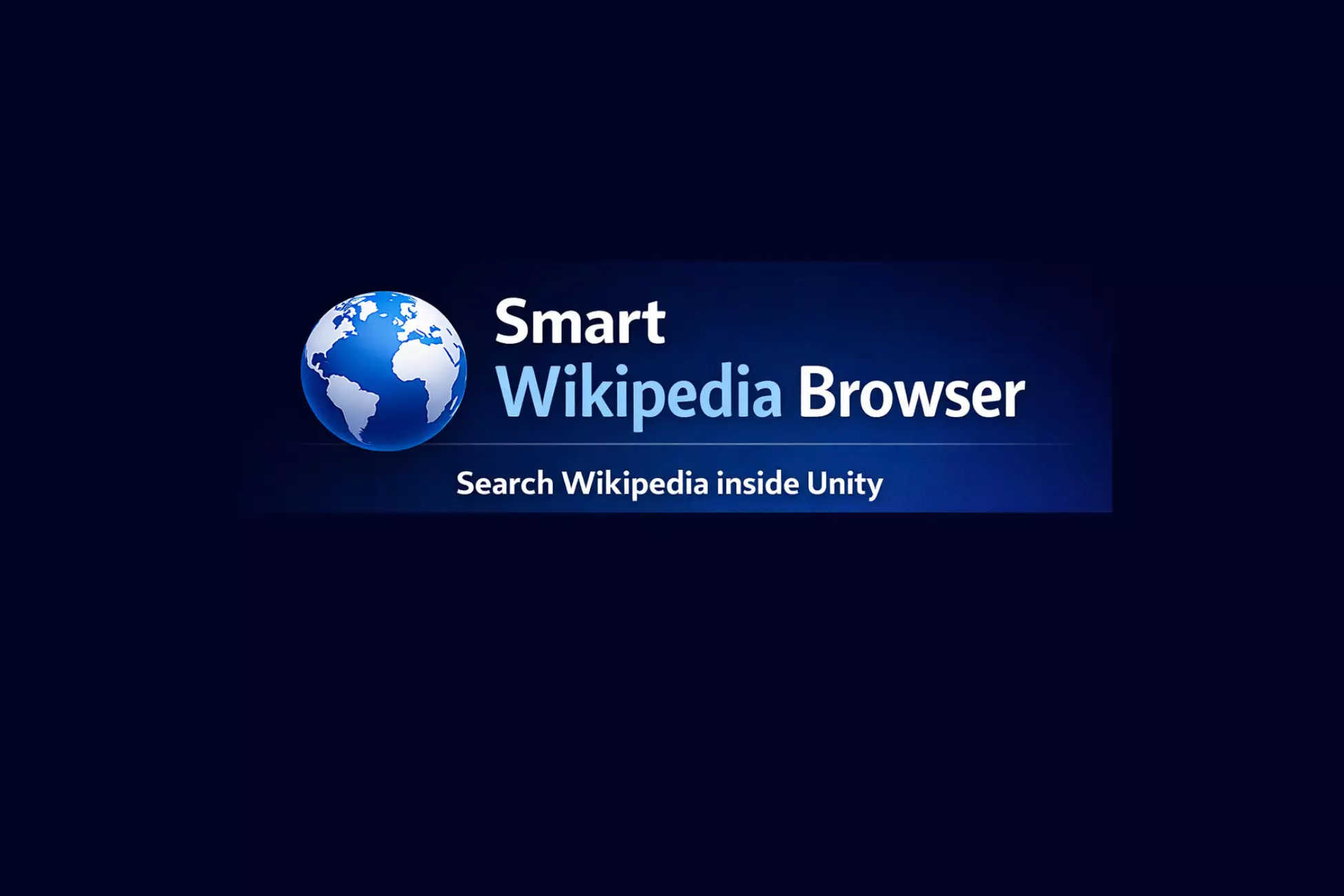 Smart Wikipedia Browser - Wikipedia Integration for Unity